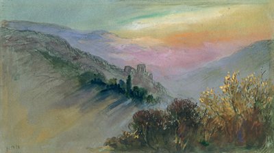 Mountain Landscape by Hercules Brabazon Brabazon